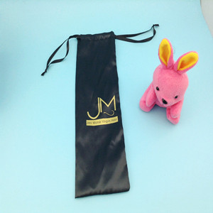 Wholesale Custom printed drawstring satin hair bag