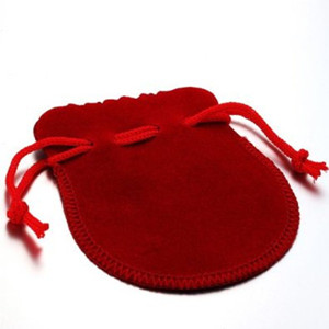 Velvet Jewellery bag for diamond ring jewelry watch gift wholesale promotion