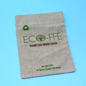 Eco-friendly Customized Coffee Packing Jute Bag