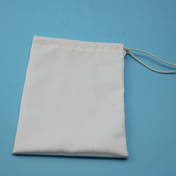 Plain Peach Skin Polyester Cotton Bag